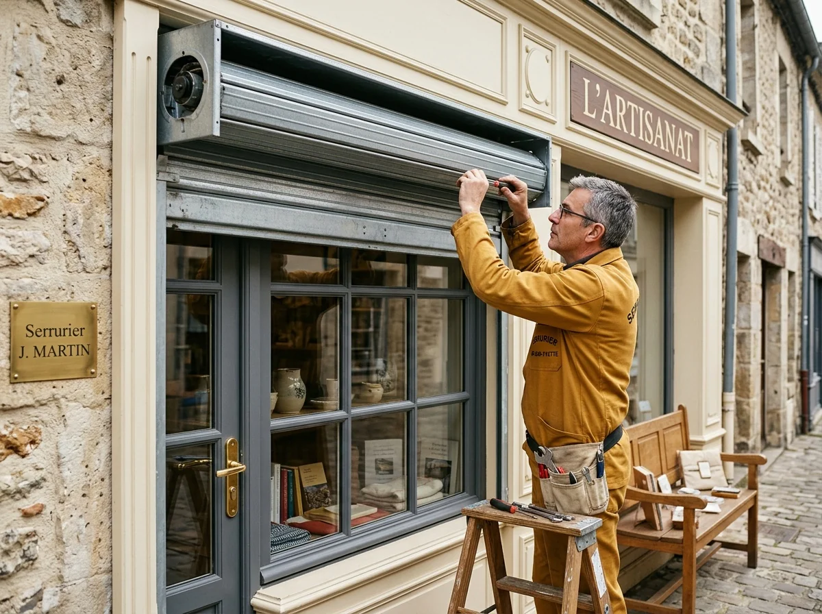 Installation de rideaux métalliques Brunoy